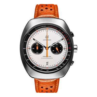 Montre Prototipo Chronograph Silver Dial - Autodromo