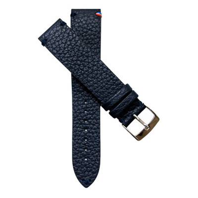 Bracelet de montre Douarnenez Cuir Navy - Avel & Men