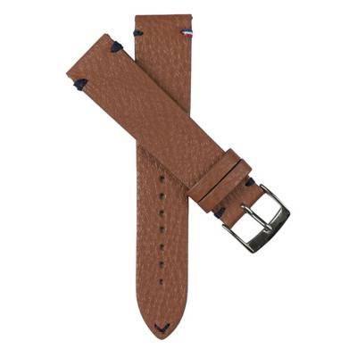 Bracelet de montre Douarnenez Cuir Cognac - Avel & Men