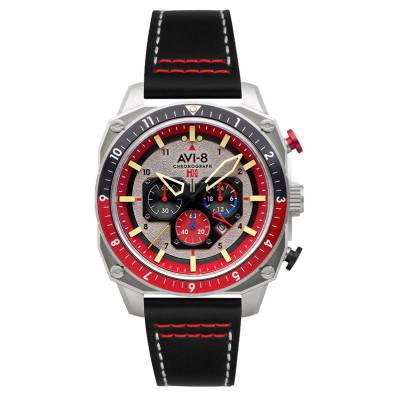 Hawker Hunter Dual Time Chronograph Watch AV-4100-03 - Avi-8