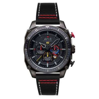Hawker Hunter Dual Time Chronograph Watch AV-4100-04 - Avi-8