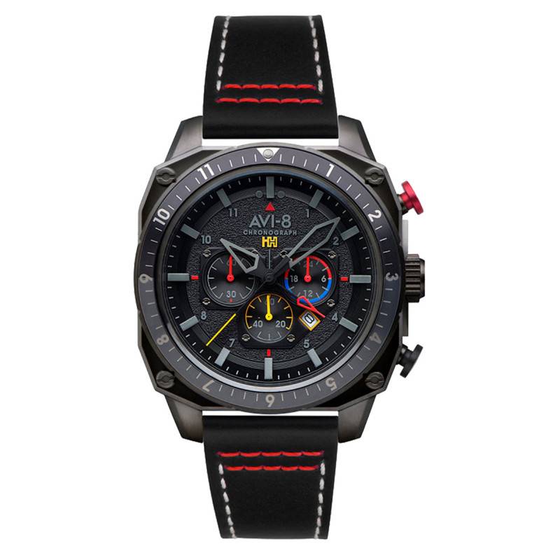 Hawker Hunter Dual Time Chronograph Watch AV-4100-04 - Avi-8