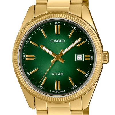 Heritage Gold Watch MTP-1302PGC-3AVEF - Casio Timeless