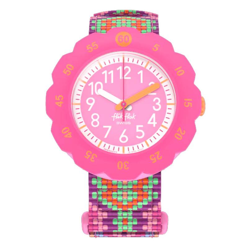 Loop In Pink Watch FPSP072 - Flik Flak