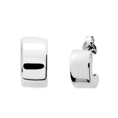 Boucles d'oreilles créoles argent, Diamètre 13 mm - Emanessence