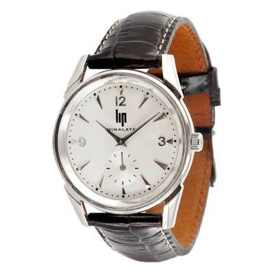 Montre Himalaya 35 Chrome Marron 671041 - Lip