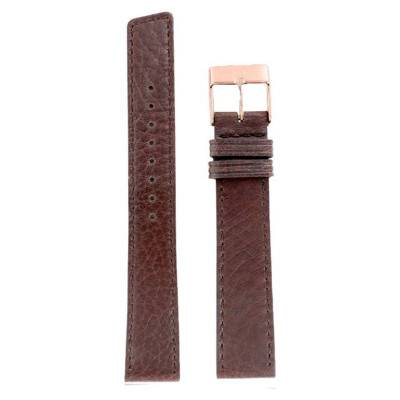 Bracelet de montre Cuir Marron 18mm 600043 - Lip