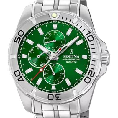 Multifunction F20445/7 Wall Clock - Festina