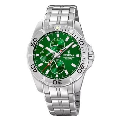 Multifunction F20445/7 Wall Clock - Festina