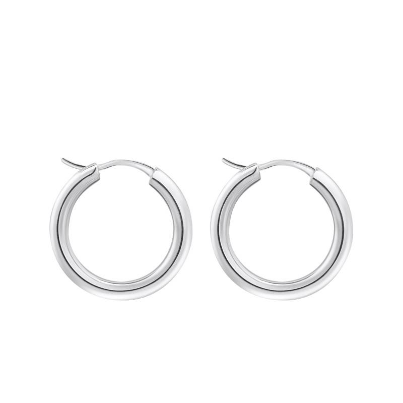 925 Silver Essentials Hoop Earrings, Diameter 16,20 or 19,50 mm - Thomas Sabo