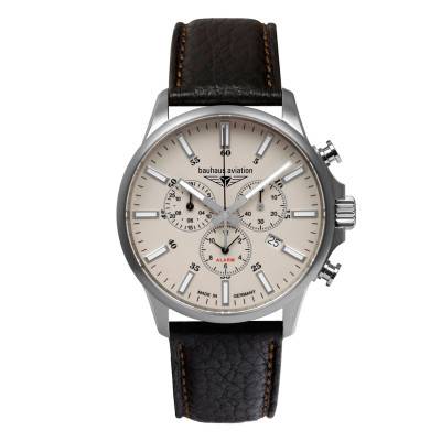 Aviation Alarm Chrono 2880-5 Watch - Bauhaus