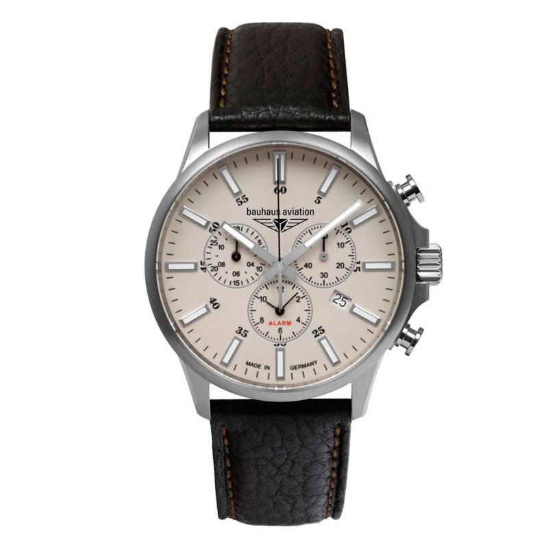 Aviation Alarm Chrono 2880-5 Watch - Bauhaus