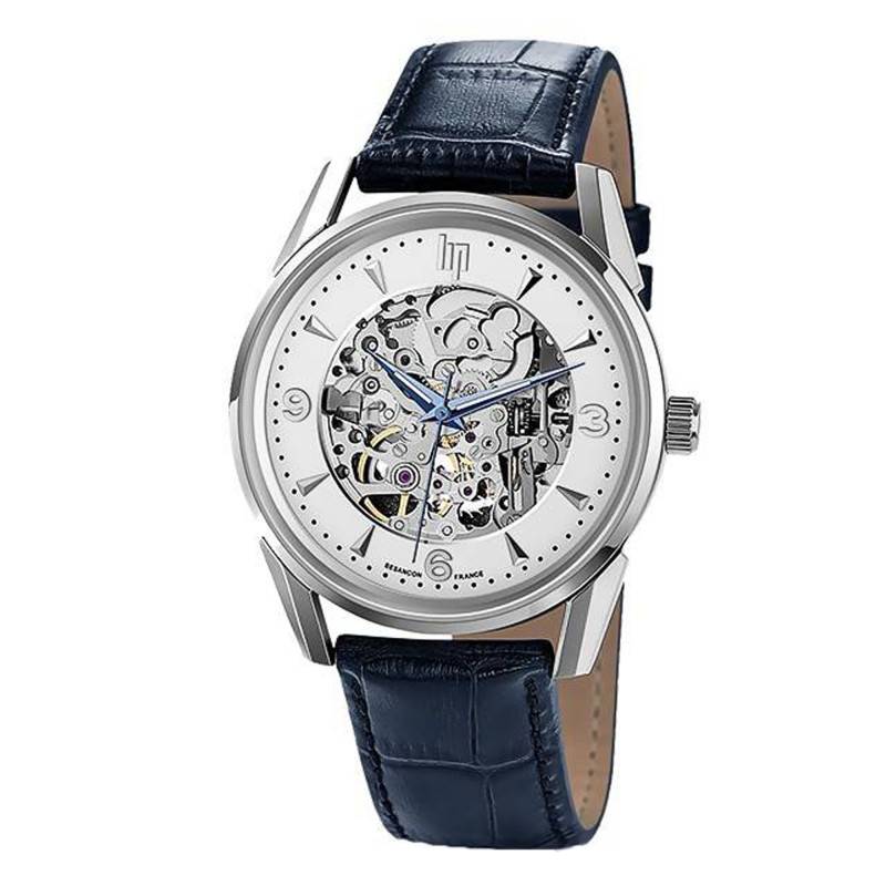 Himalaya 40mm Skeleton Silver/Blue Watch 671554 - Lip