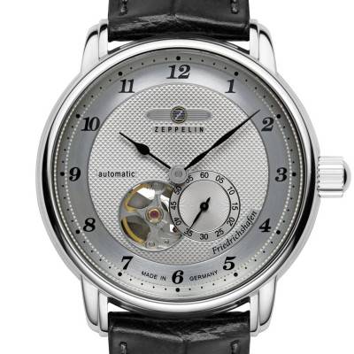 Friedrichshafen Open Heart Automatic Watch 8566-4 - Zeppelin
