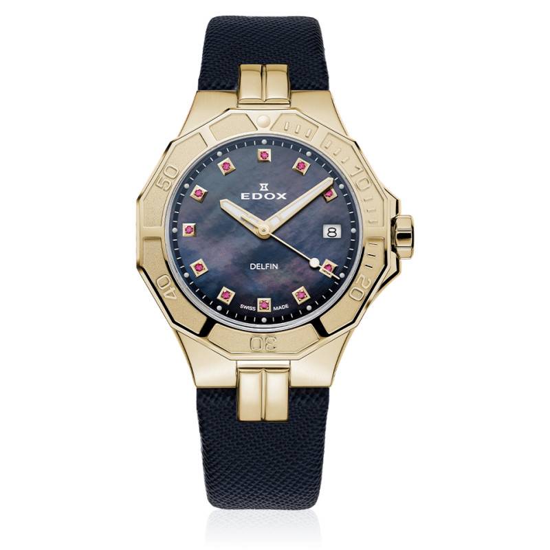 Watch Delfin The Original Lady 53020-37JC-NANRUD - Edox