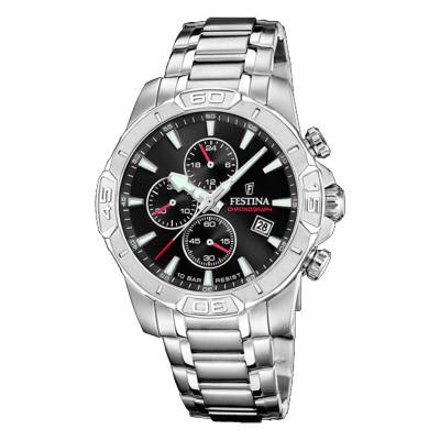Timeless Chronograph Watch F20704/3 - Festina
