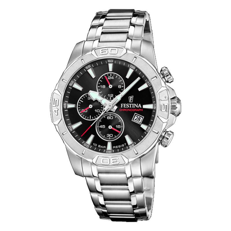 Timeless Chronograph Watch F20704/3 - Festina