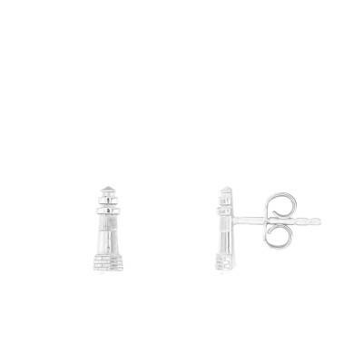 Puces d'oreilles Phare en Argent - Emanessence