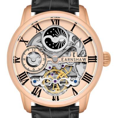 Longitude Automatic Skeleton ES-8006-0E Watch - Thomas Earnshaw