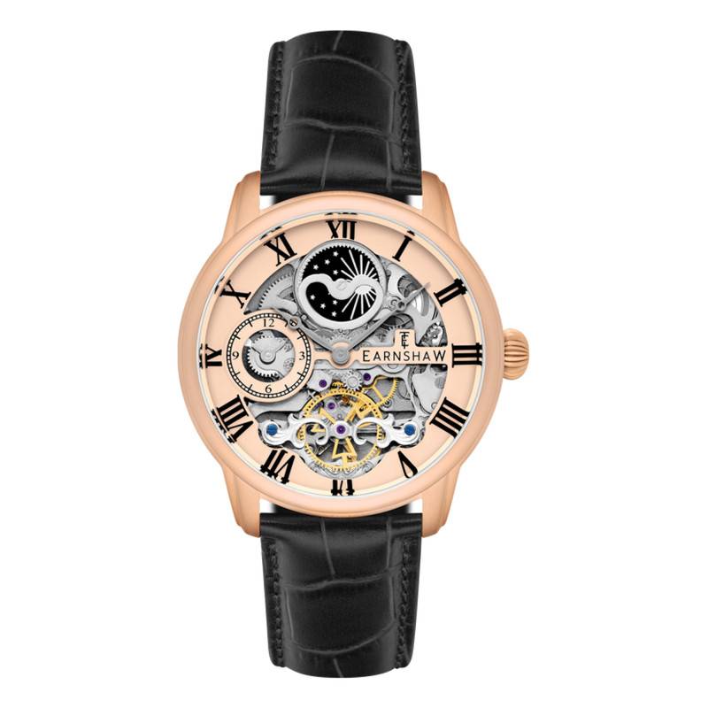 Longitude Automatic Skeleton ES-8006-0E Watch - Thomas Earnshaw