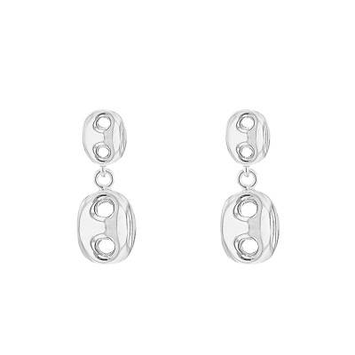 Boucles d'Oreilles Pendant Grain De Café - Emanessence