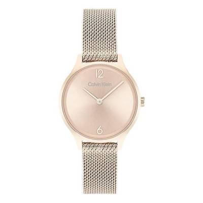 Montre Timeless 2h Or Rose 25200059 - Calvin Klein