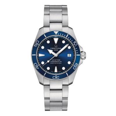 Montre DS Action Diver 38mm Powermatic 80 C0328071104100 - Certina