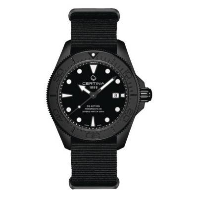Montre DS Action Diver 43mm Powermatic 80 C0326073805100 - Certina