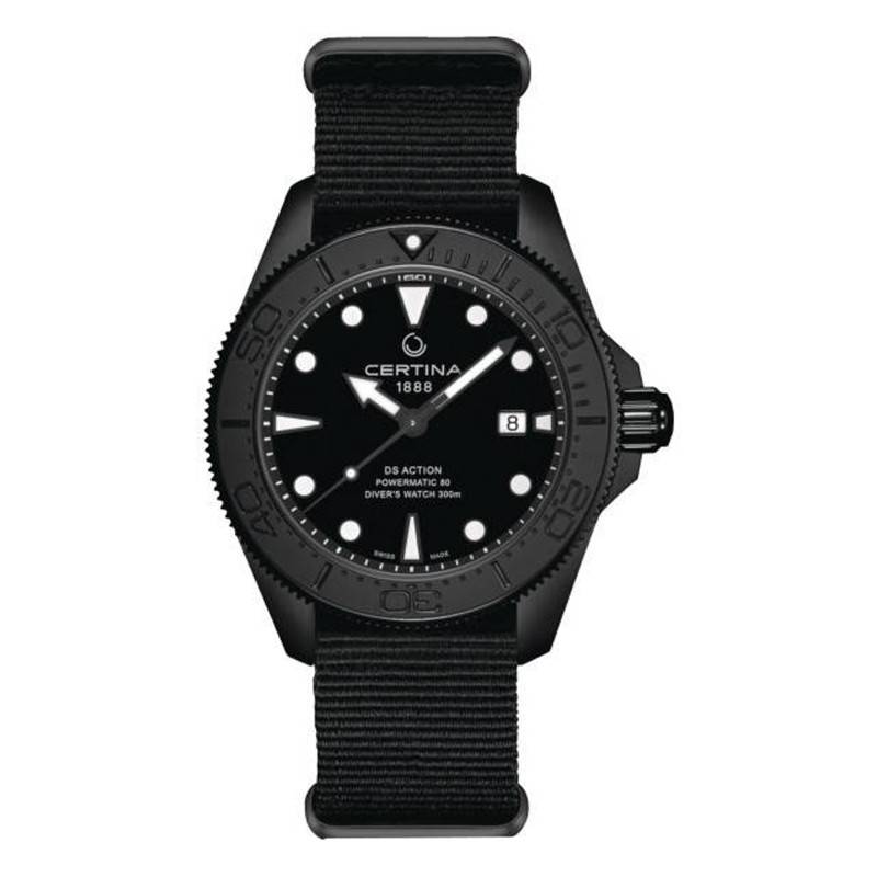 DS Action Diver 43mm Powermatic 80 C0326073805100 Watch - Certina