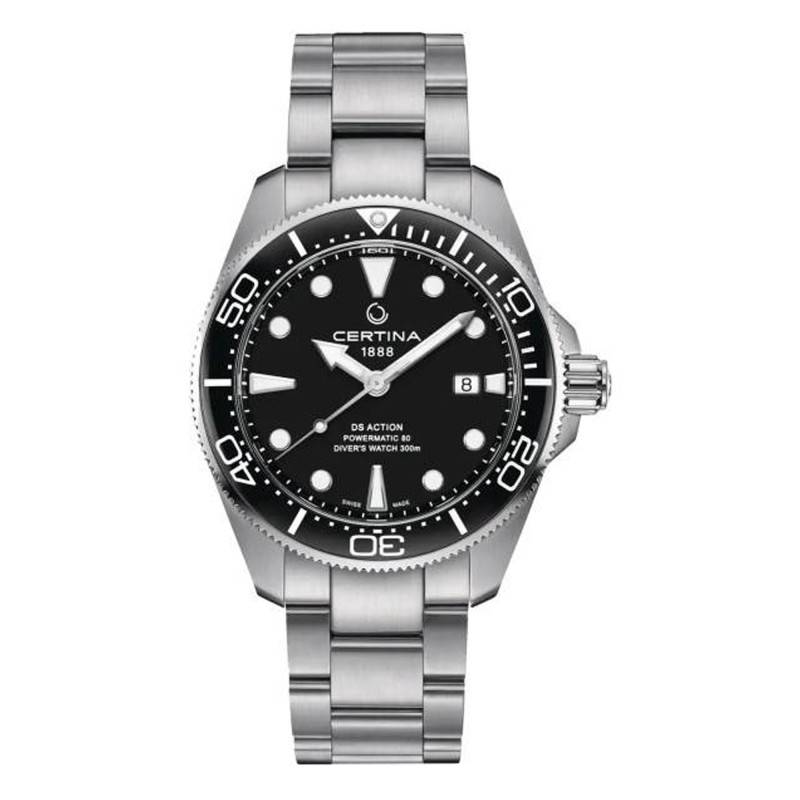 DS Action Diver 43mm Powermatic 80 Watch C0326071105100 - Certina