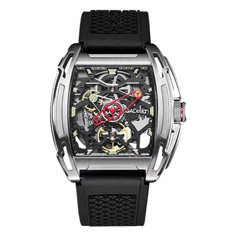 Silver Z Series Edge Exploration Watch Z062-SISI-W5BK - Ciga Design