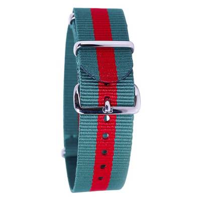 Bracelet Nato Vert/rouge - Bracelet BNO