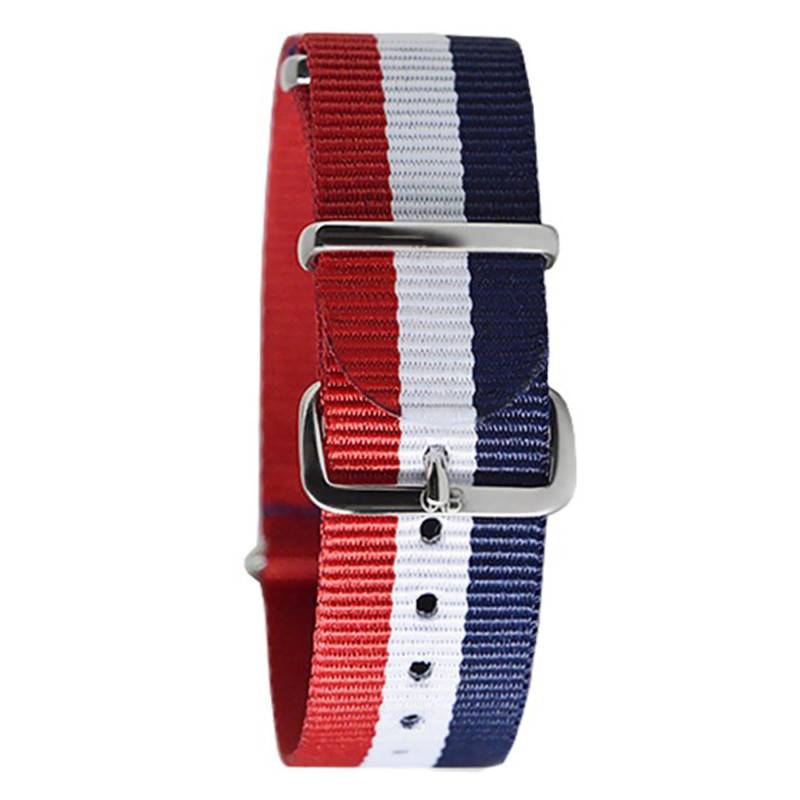 Blue/White/Red Nato Strap - Bracelet BNO