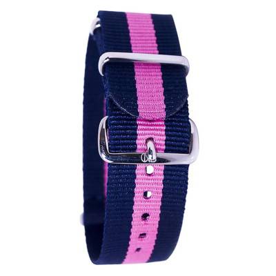 Bracelet Nato Bleu/rose - Bracelet BNO