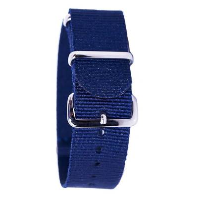 Bracelet Nato Nylon Bleu marine - Bracelet BNO