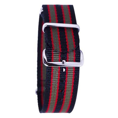 Bracelet Nato James Bond Goldfinger Kaki - Bracelet BNO
