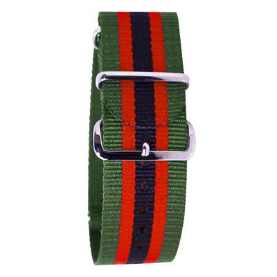 Bracelet Nato Vert/rouge/noir - Bracelet BNO