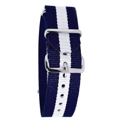 Bracelet Nato Bleu/blanc - Bracelet BNO