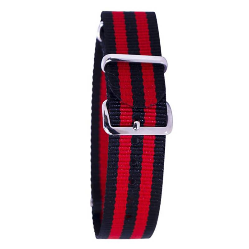 James Bond NATO Strap - Black/Red - Bracelet BNO