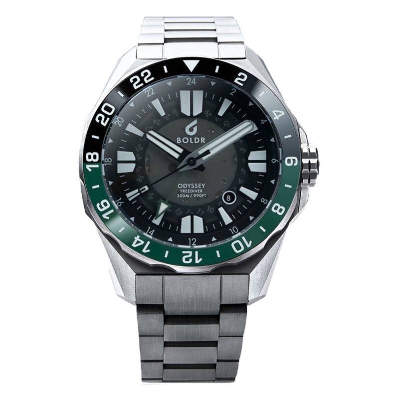 Boldr Odyssey Freediver GMT SP1961 Watch - Boldr