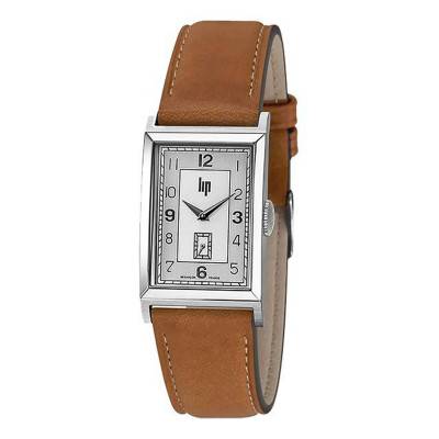 Churchill T24 Silver Bracelet Brown Watch 671276 - Lip