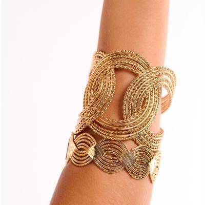 Bracelet Helena Doré, Longueur Ajustable - Hipanema