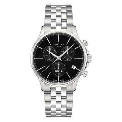 Montre DS-8 Chrono C0454171105100 - Certina