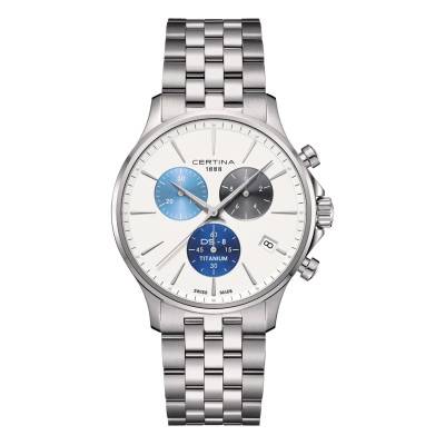 Montre DS-8 Chrono C0454174401100 - Certina