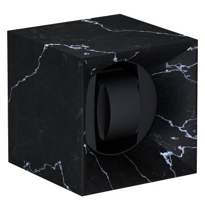 Startbox Metamorphik Noir Marquina Rotating Watch Winder - SwissKubik