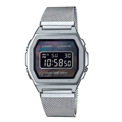 Montre digitale en acier A1000M-1BEF - Casio Vintage