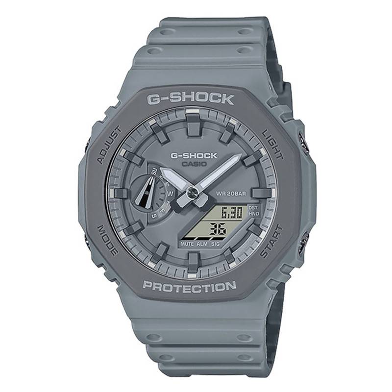 Casio G-Shock Gray Octagonal Watch GA-2110ET-8AER - Casio G-Shock