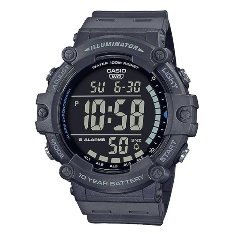 Casio Grey Resin Sport Watch AE-1500WH-8BVEF - Casio Vintage