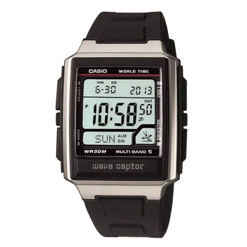 Wave Ceptor WV-59R-1AEF Rectangle Watch - Casio Vintage