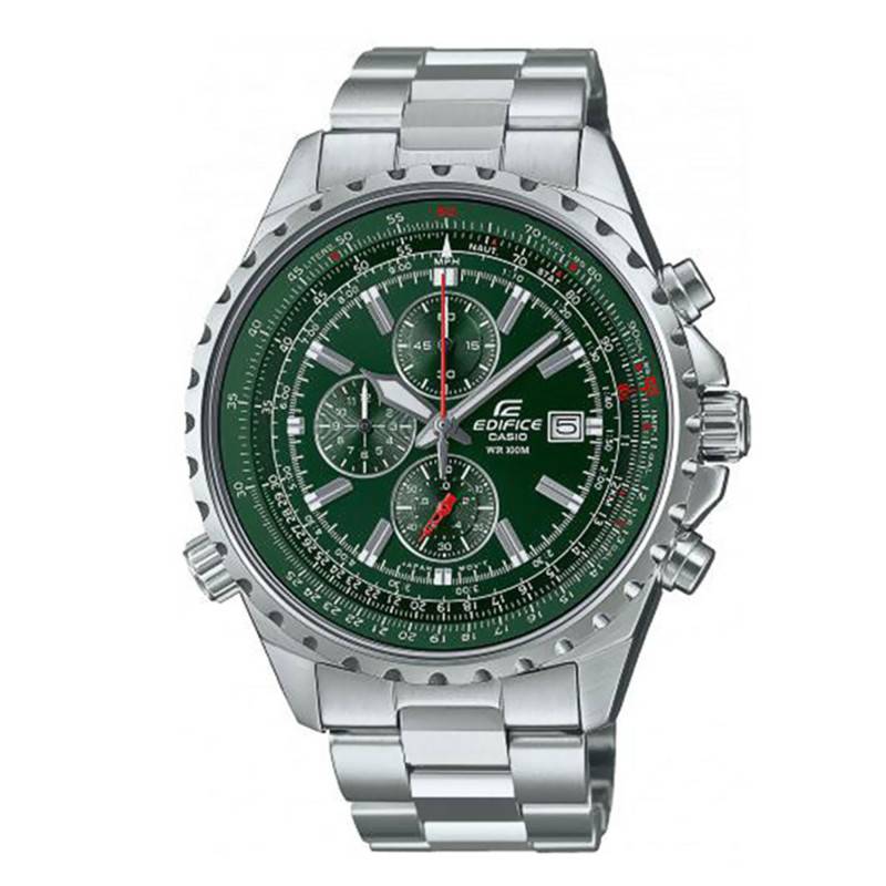 Green Edifice Watch EF-527D-3AVUEF - Casio Edifice